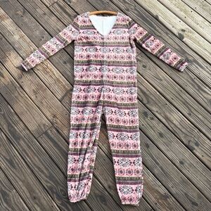 Natural Life Fleece Fuzzy Onesie